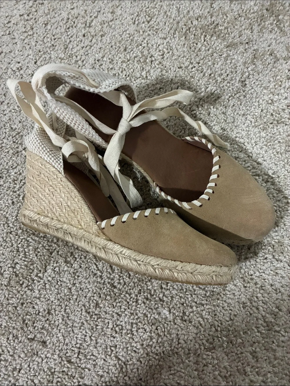 Women’s Espadrille Lace-Up Wedges